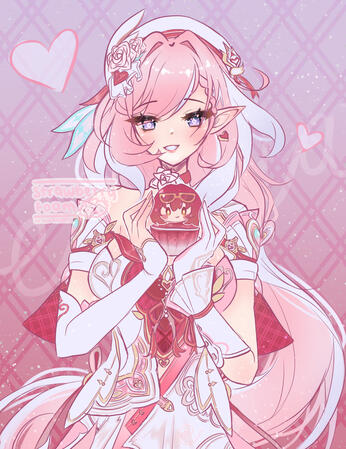 Elysia Colored Sketch Elysia Colored Sketch